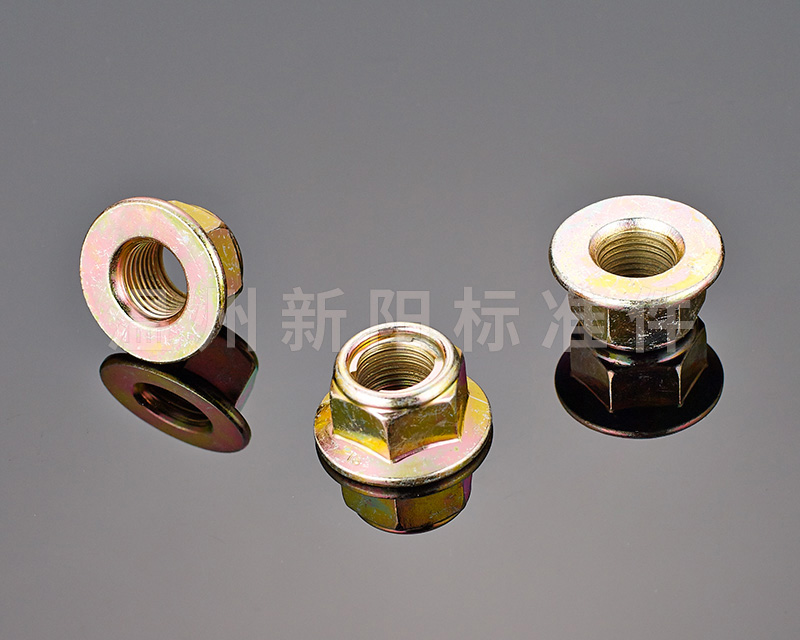 -6187 鐵片鎖緊 -6187壓三點鎖緊 -非標(biāo)螺母  -彩鋅